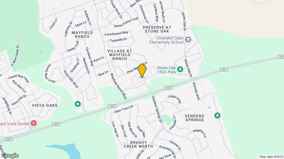 3451 Mayfield Ranch Blvd Map and Location Details