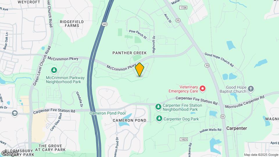 742 Channing Park Cir Map and Location Details