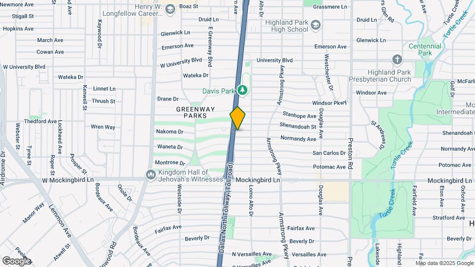 4532 Normandy Ave Map and Location Details