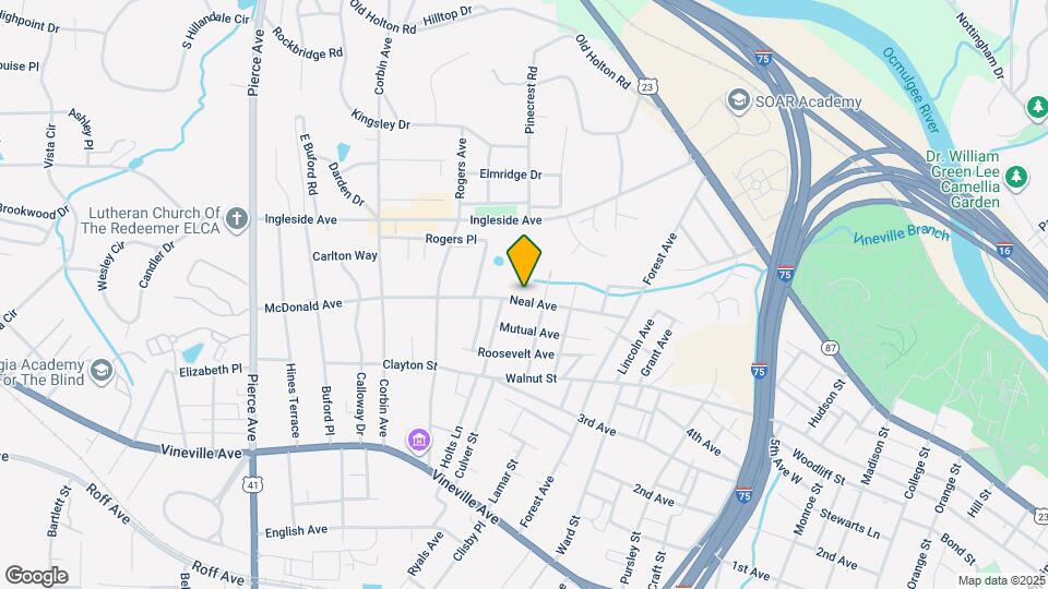 2169 Neal Ave Map and Location Details