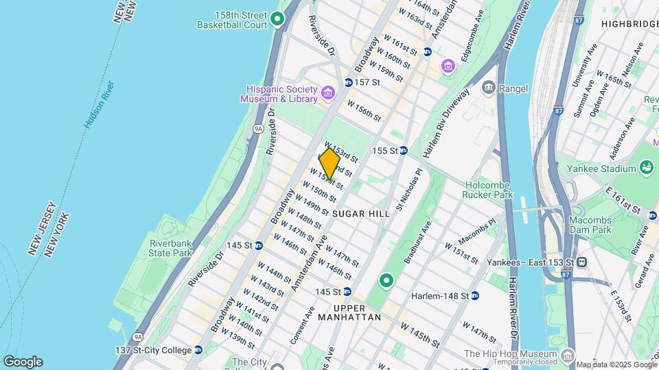 510 W 151st St Map and Location Details
