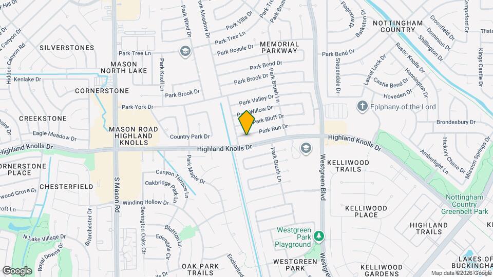 21427 Park Run Dr Map and Location Details