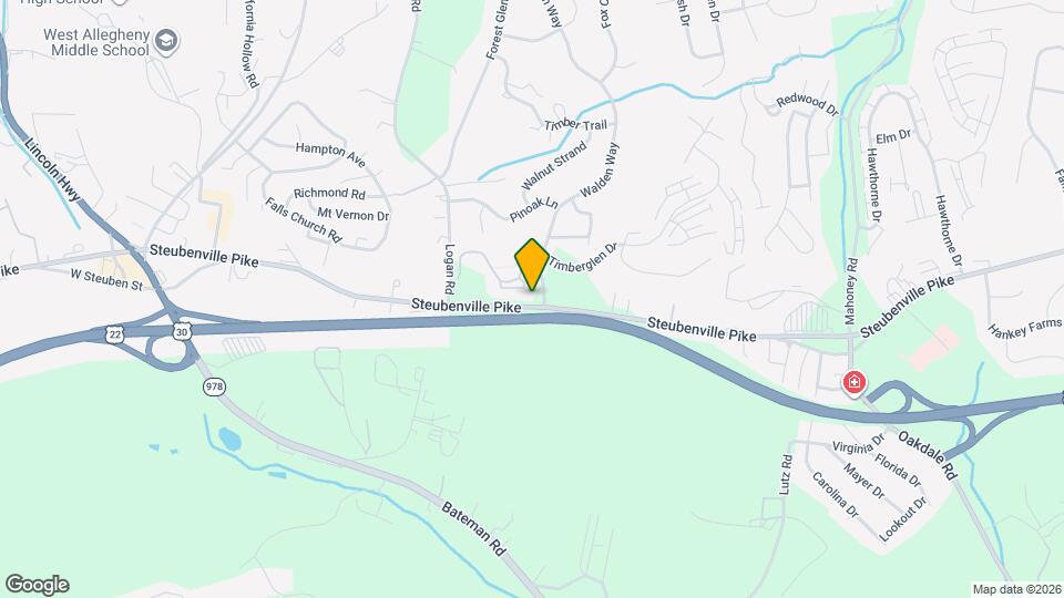 27512 Evergreen Run, Unit 27505 Map and Location Details