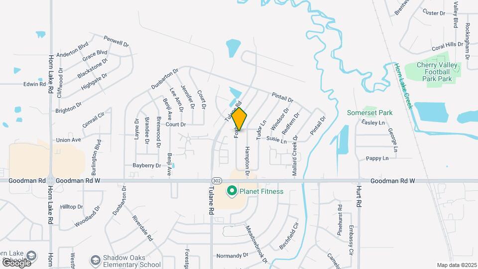 7054 Foxhall Dr Map and Location Details