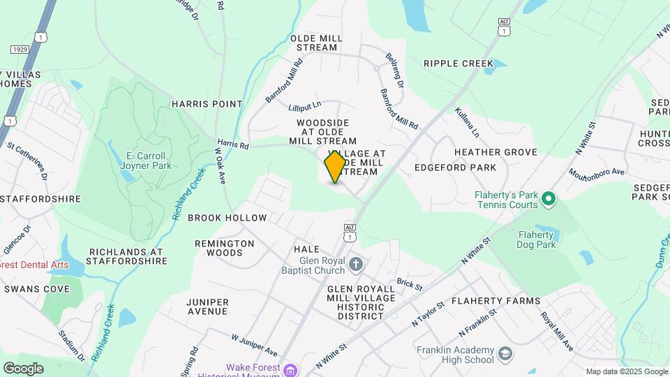 209 Harris Rd Map and Location Details