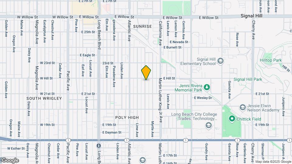 2172 Olive Ave Map and Location Details