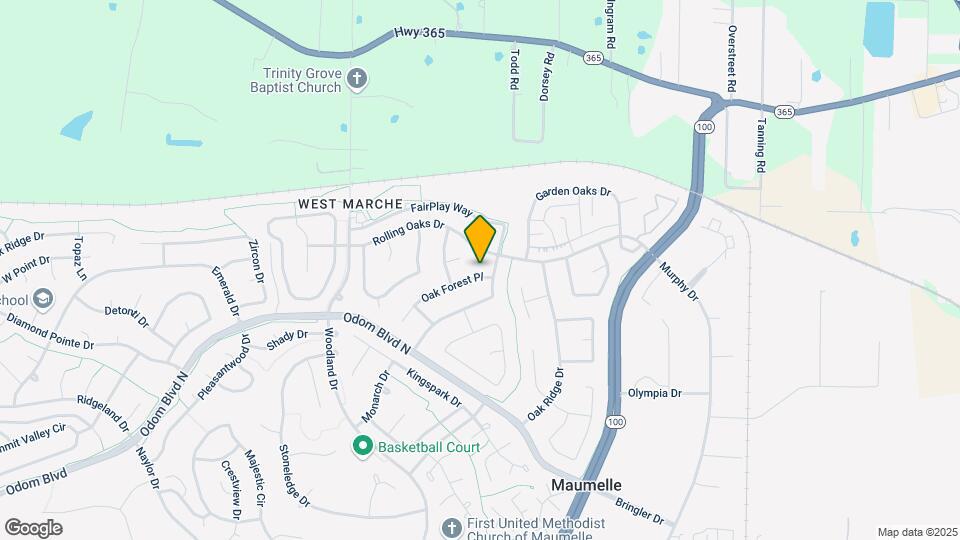 5 Oak Forest Pl Map and Location Details