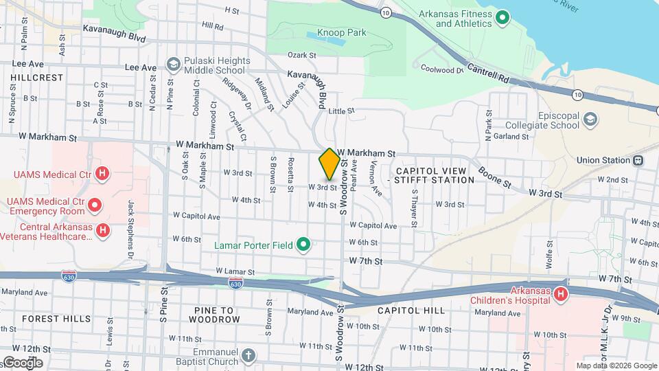 147 S Booker St Map and Location Details