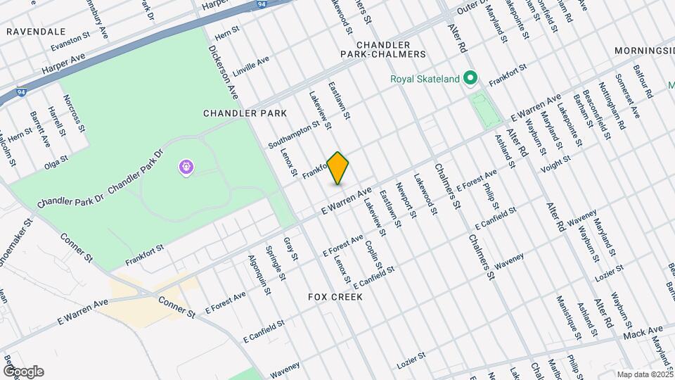 5033 Coplin St Map and Location Details