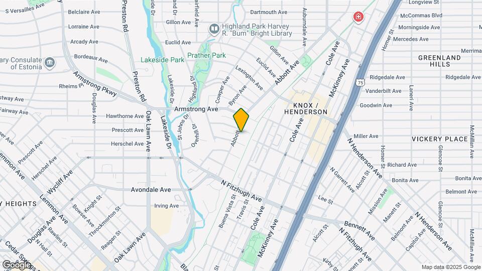 4414 Abbott Ave Map and Location Details