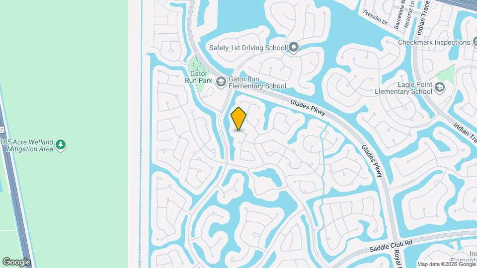 1579 Banyan Way Map and Location Details