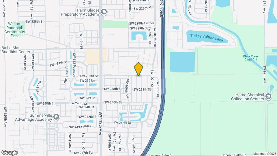 23623 SW 108th Ct Map and Location Details