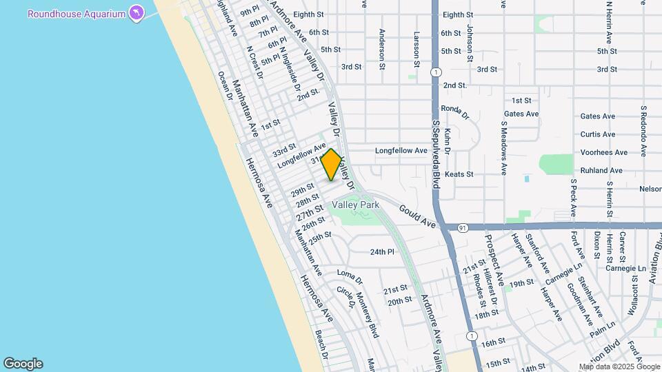429 28th St Map and Location Details