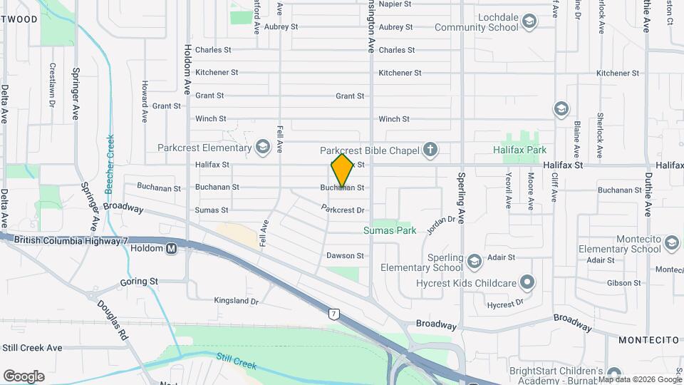 6340 Buchanan St Map and Location Details