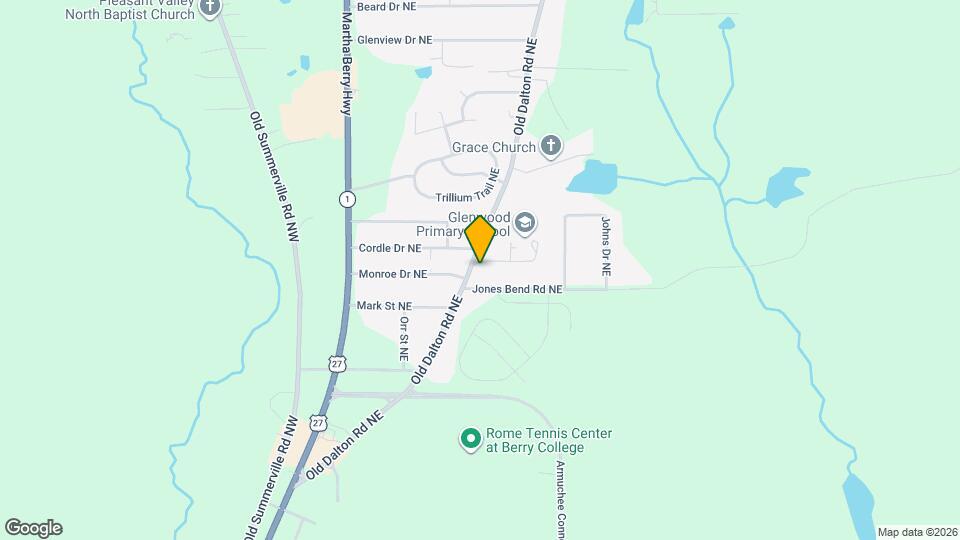 6 Glenwood School Rd NE Map and Location Details