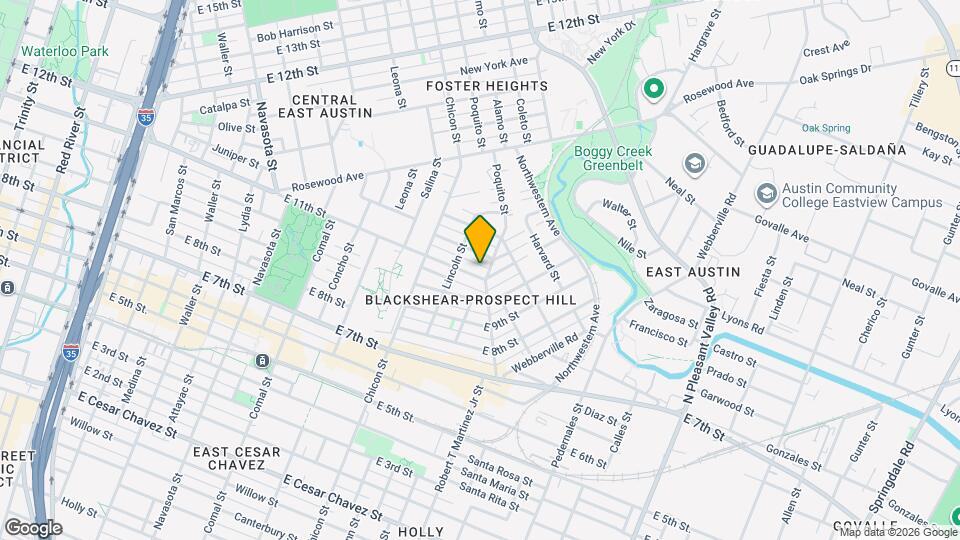 2014 E 11th St Mapa y Detalles de la Ubicación