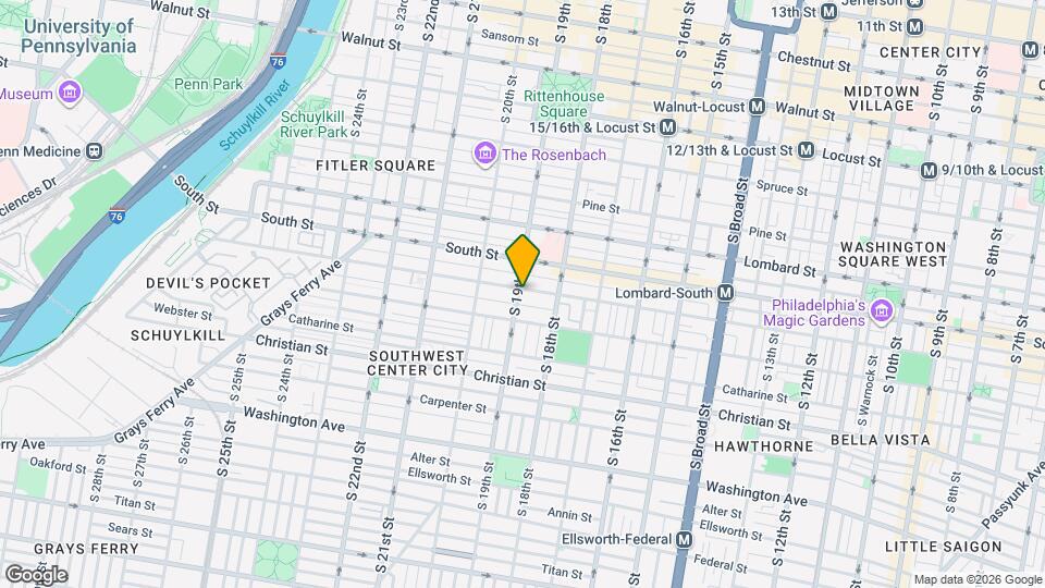 705 S 19th St Map and Location Details