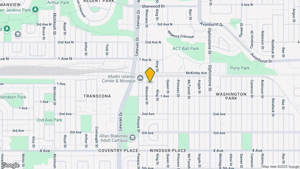 651 Wascana St Map and Location Details