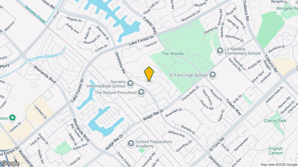 24761 Winterwood Dr Map and Location Details