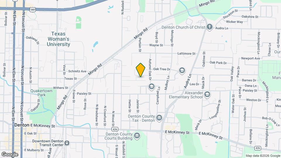 1413 Paco Trail Map and Location Details