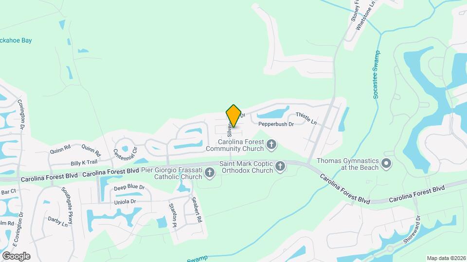 2017 Silvercrest Dr Map and Location Details