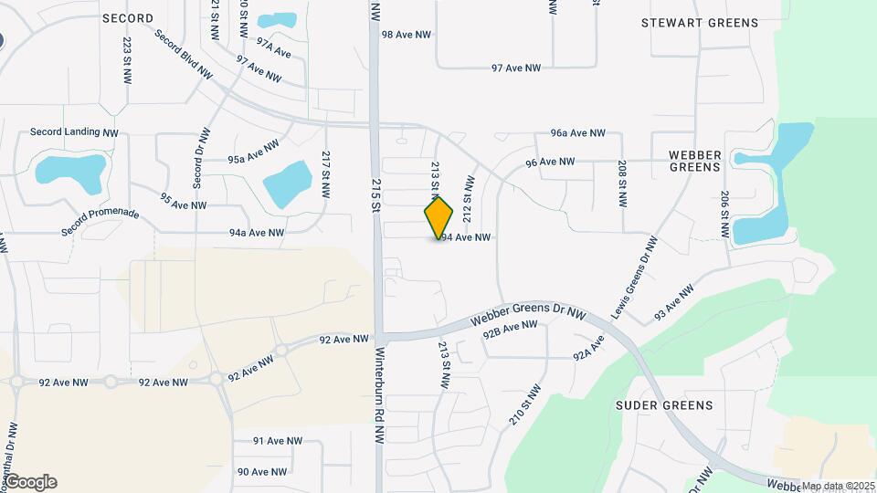 21225 94 Av NW Map and Location Details