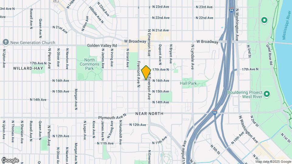 1105 16th Ave N Mapa y Detalles de la Ubicación