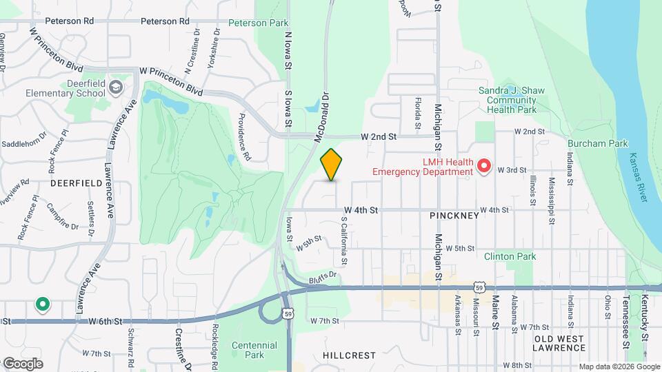 1903 W 3rd St Map and Location Details