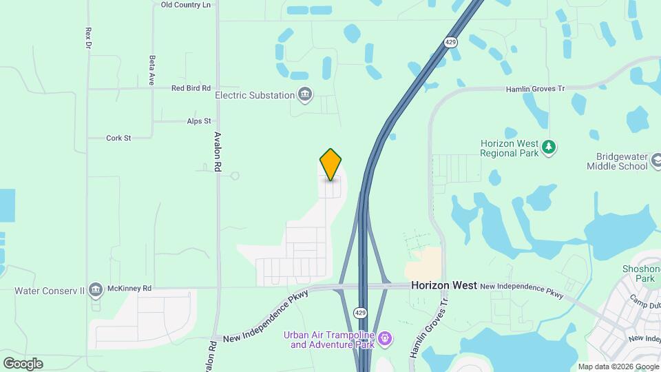 5945 Glory Bower Dr Map and Location Details