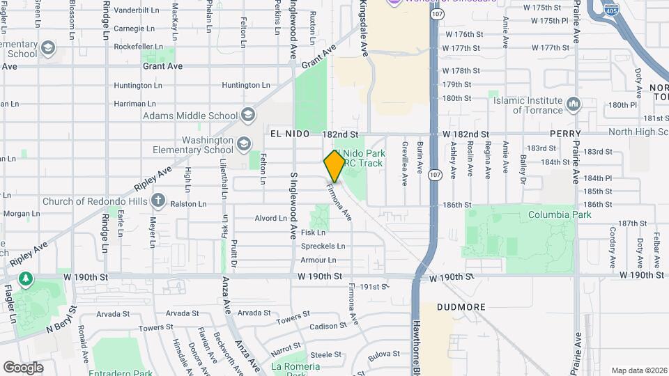 1000 Firmona Ave Mapa y Detalles de la Ubicación