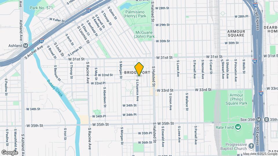 3219 S Lituanica Ave Map and Location Details
