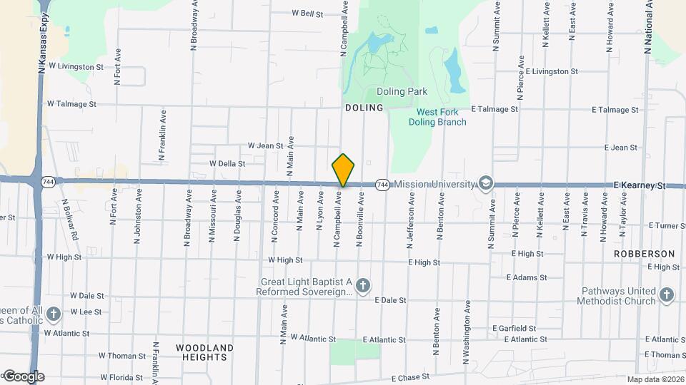 2348 N Campbell Ave Map and Location Details