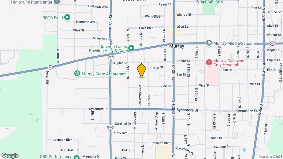 217 Woodlawn Ave Map and Location Details