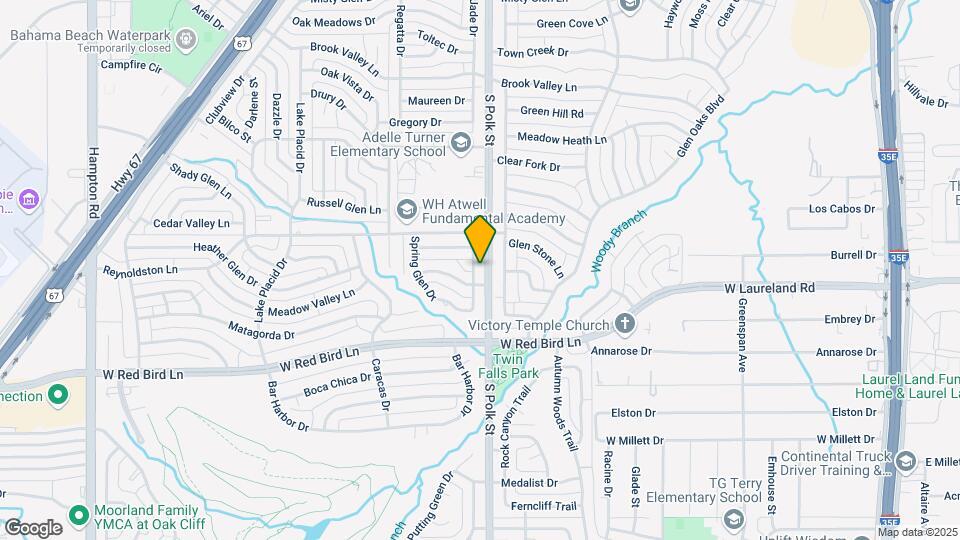 5928 Cedar Glen Dr Mapa y Detalles de la Ubicación