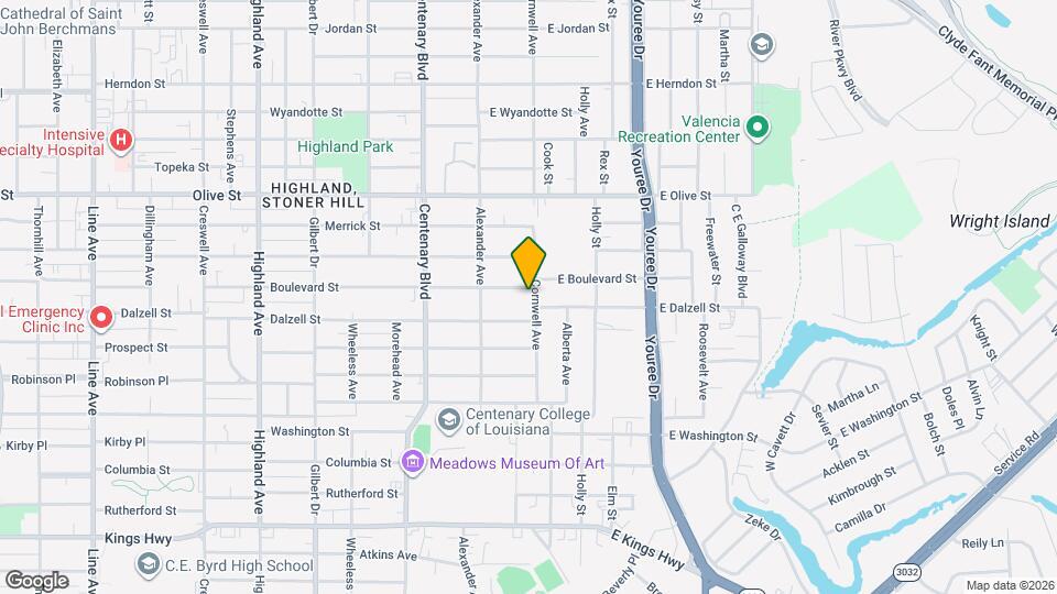 145 E Boulevard St Map and Location Details