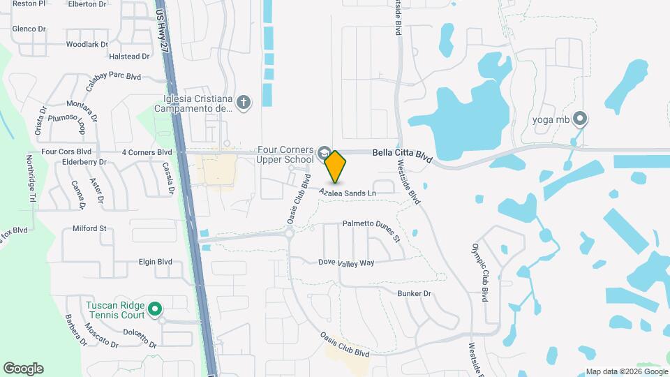 9019 Azalea Sands Ln Map and Location Details