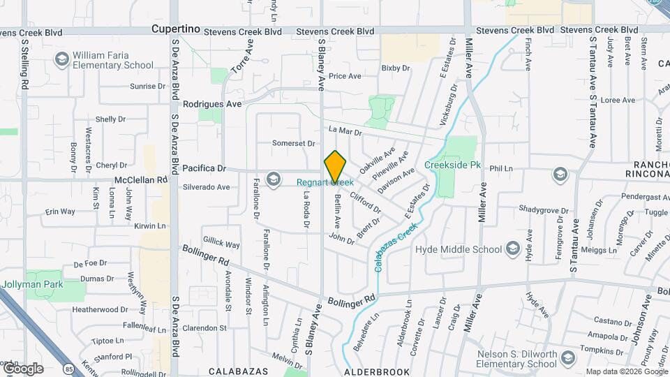 801 Betlin Ave Map and Location Details