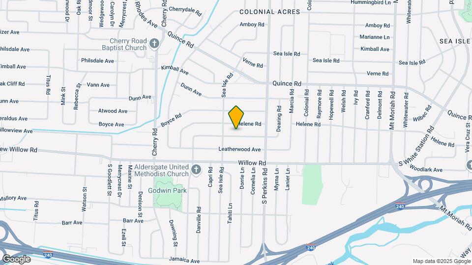 4570 E Dearing Rd Map and Location Details