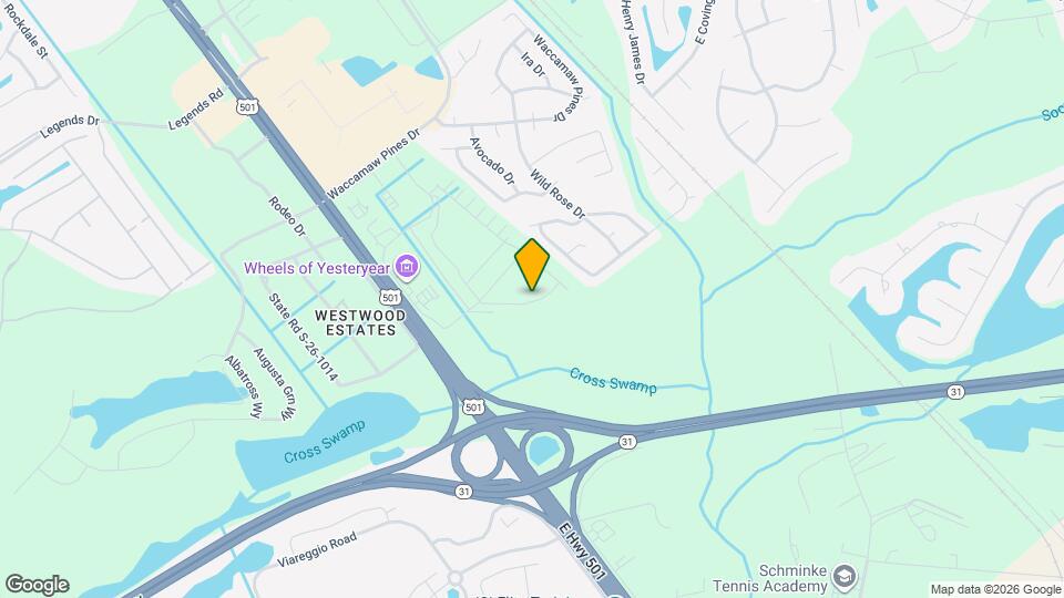 1375 Speedway St Map and Location Details