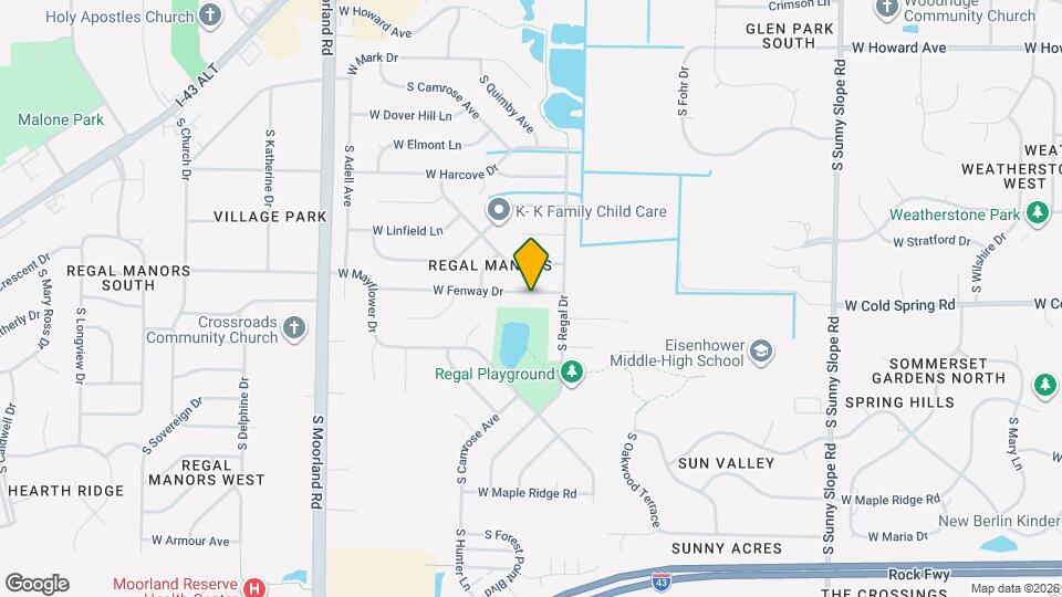 14955 W Fenway Dr Map and Location Details