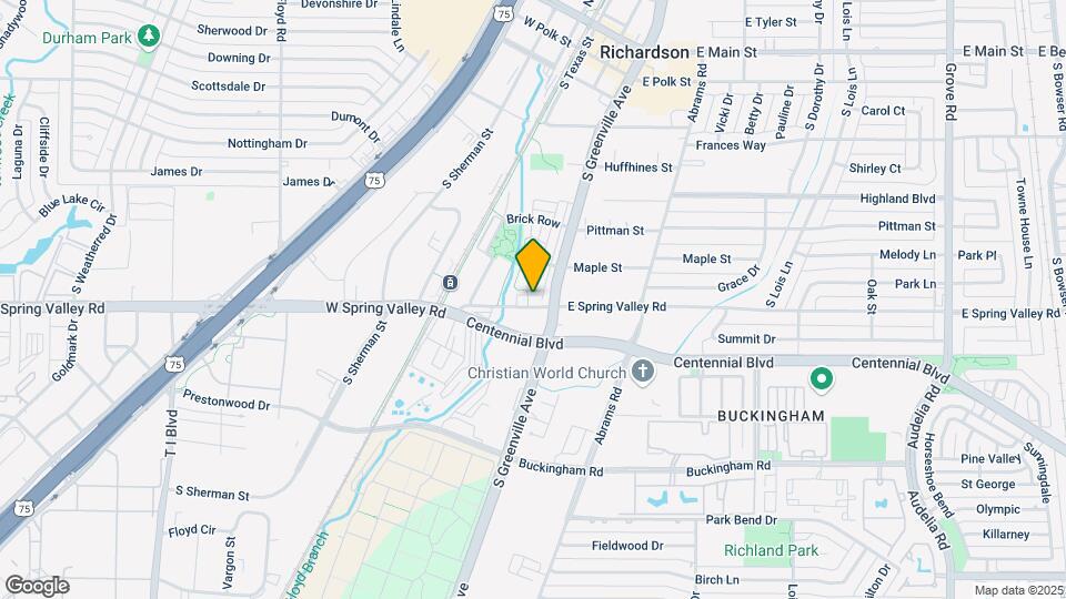 245 E Spring Valley Rd Map and Location Details