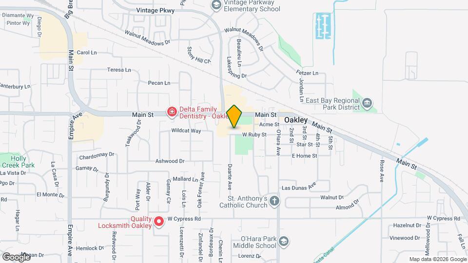 380 W Ruby St Map and Location Details