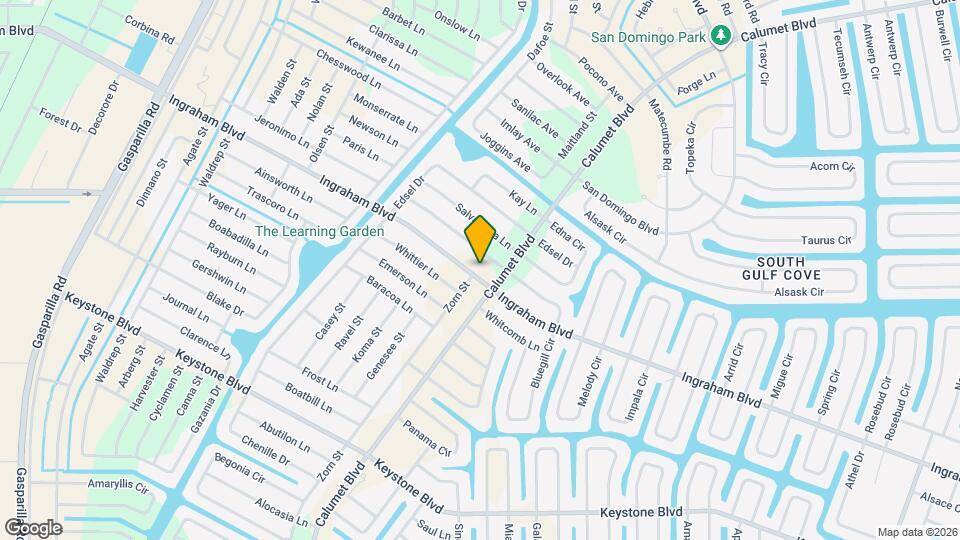 14242 Ingraham Blvd Map and Location Details