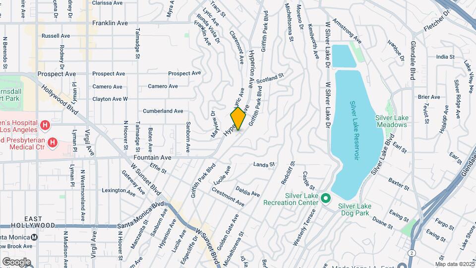 1933 Griffith Park Blvd Map and Location Details