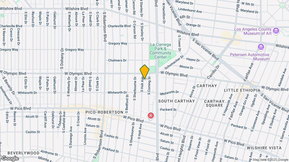 1026 S Holt Ave, Unit 1026 Map and Location Details