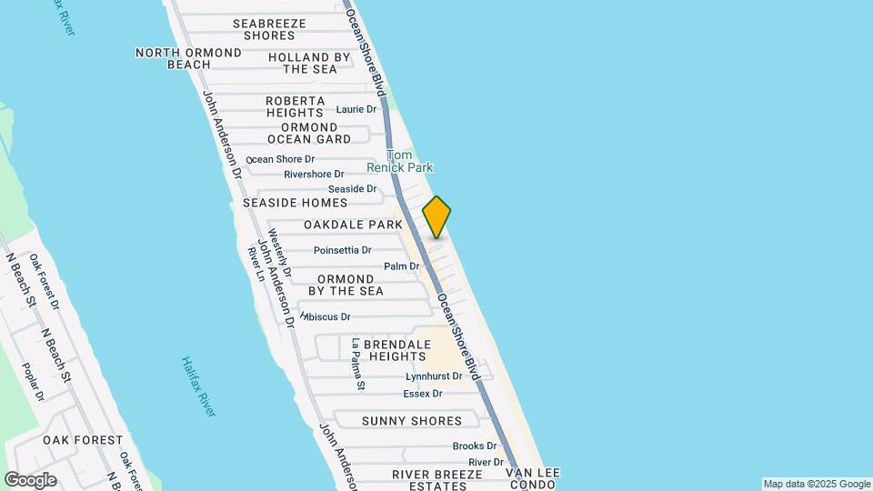 1415 Ocean Shore Blvd Map and Location Details