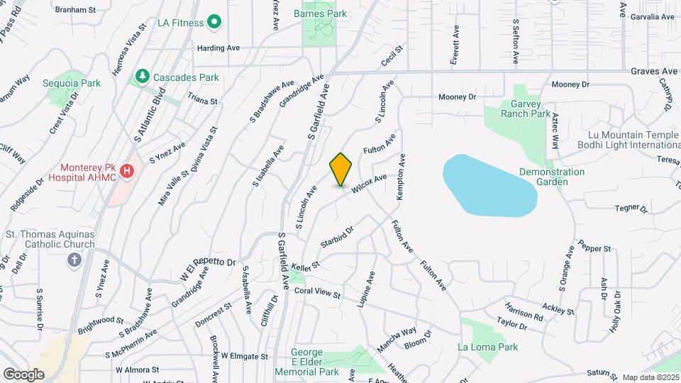 1181 Langley Way Map and Location Details