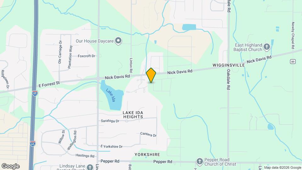 22755 Dashwood Ln Map and Location Details
