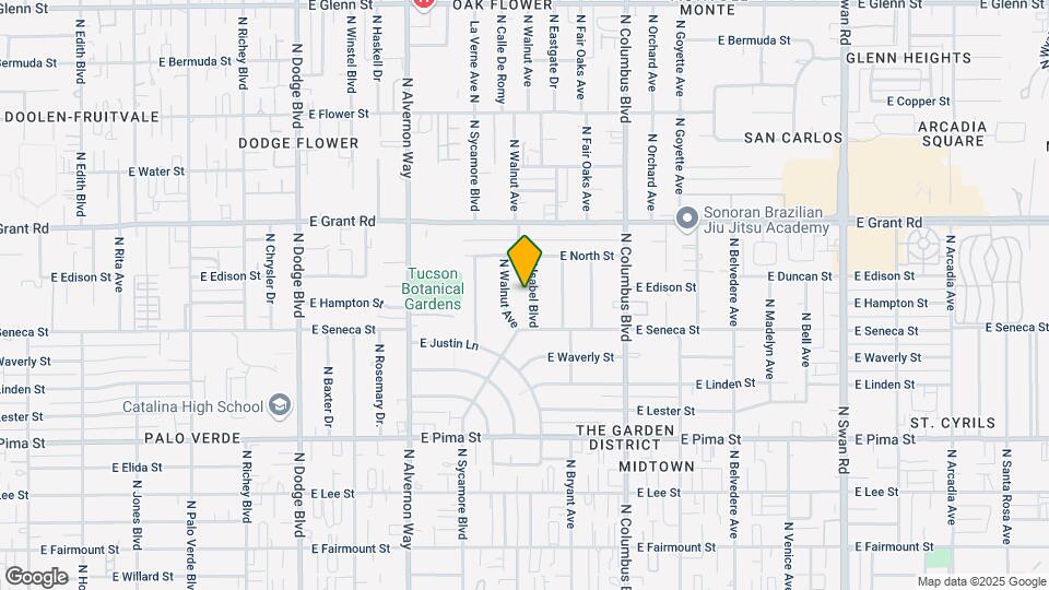 2147 N Isabel Blvd Mapa y Detalles de la Ubicación