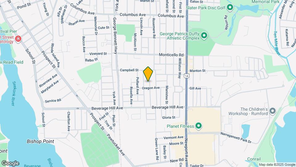 45 Dewey Ave, Unit 45 Dewey Map and Location Details